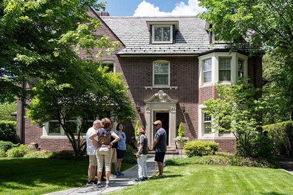 Exterior, Clyde E. and Elizabeth Shorey House