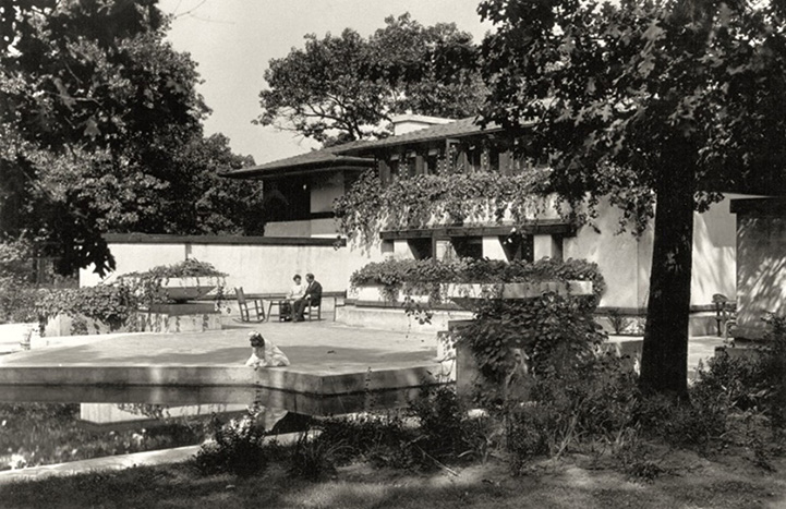 historic photograph of Coonley House