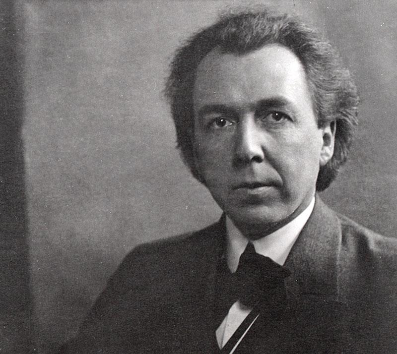 Portrait of Frank Lloyd Wright