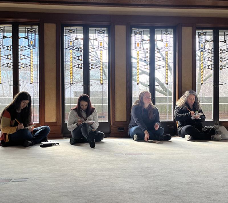 Educators in Robie House