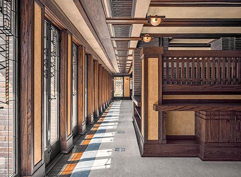 Robie House living room