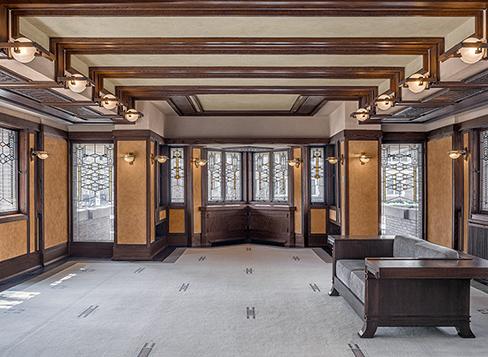 Robie House living room