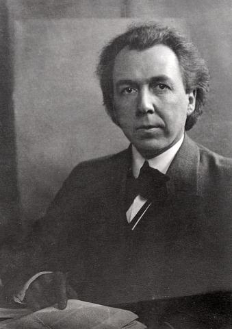 Portrait of Frank Lloyd Wright