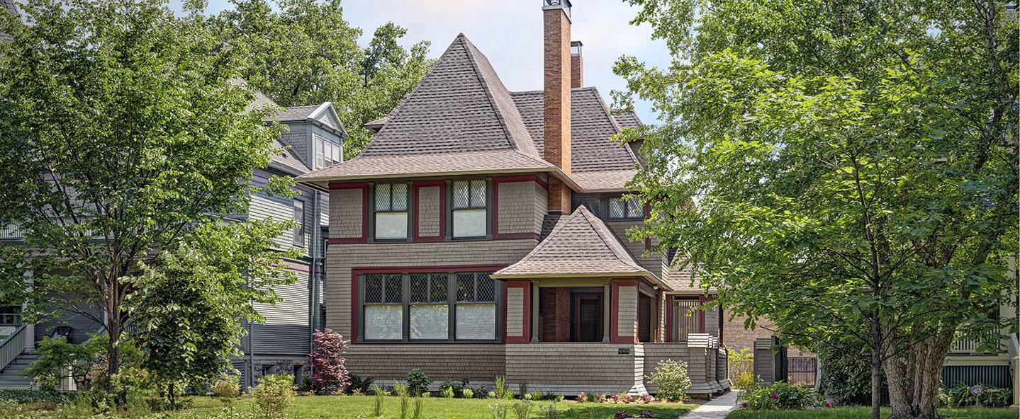 George W. and Lucy Smith II House (Frank Lloyd Wright, 1898)