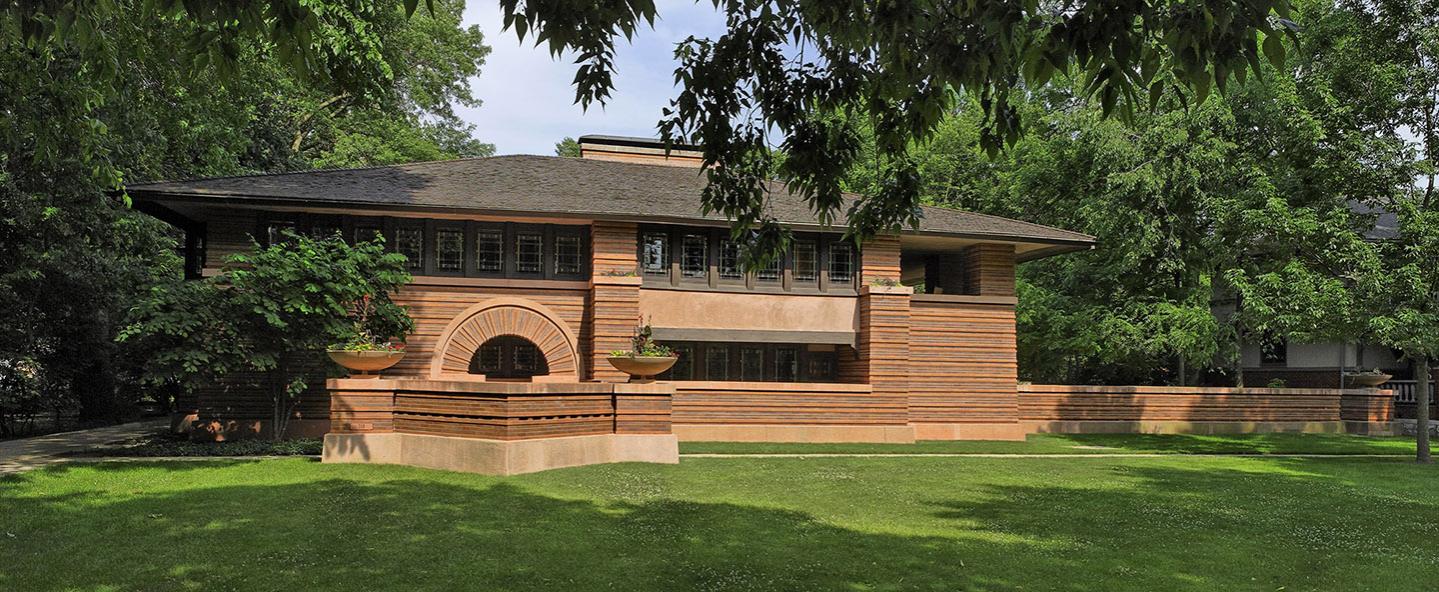 Arthur and Grace Heurtley House (Frank Lloyd Wright, 1902)